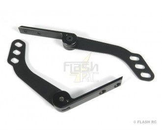 Correas, ganchos, soportes - Soporte de suspensión para emisora Jeti DC/DS (par) - FLASH RC