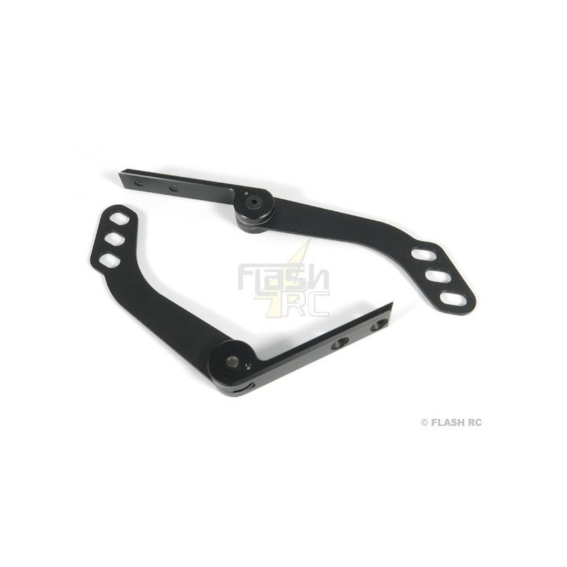 Sangles, crochets, supports - Etrier de suspension pour émetteur Jeti DC/DS (la paire) - FLASH RC