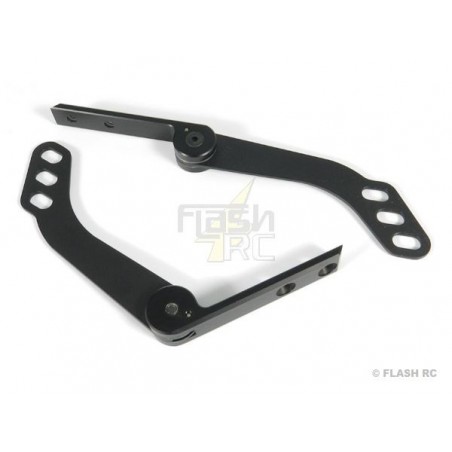 Gurte, Haken, Halterungen - Aufhängebügel für Jeti DC/DS-Sender (das Paar) - FLASH RC