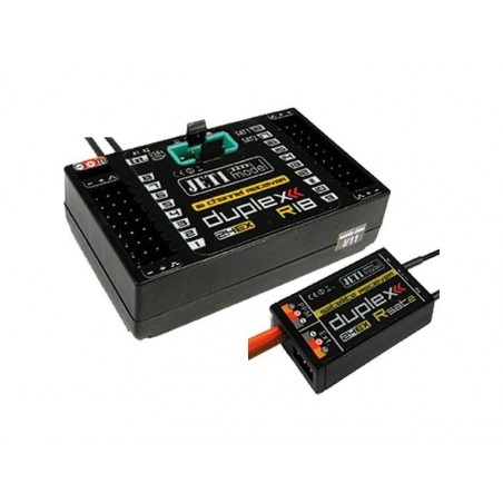 JETI - Récepteur R18 EPC Duplex EX 2,4GHz Jeti 18 Voies + 1 SAT - FLASH RC