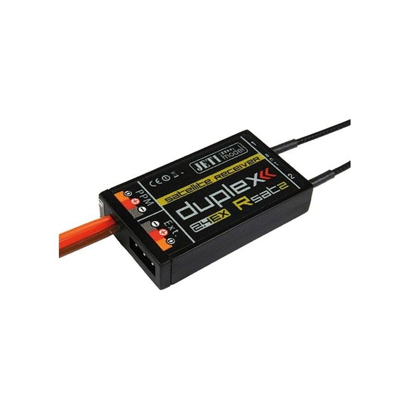 JETI - Récepteur RSAT2 Duplex EX 2,4GHz Jeti - FLASH RC