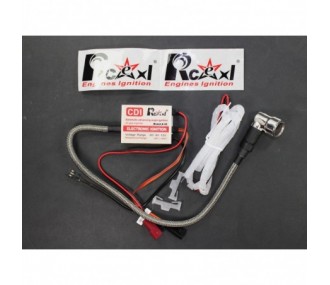 Ignition boxes and accs. - Single cylinder ignition for CM6-10mm 90° RCEXL - FLASH RC
