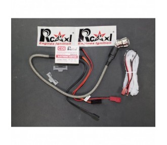 Ignition boxes and accs. - Single cylinder ignition for CM6-10mm 120° RCEXL - FLASH RC