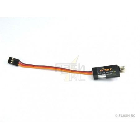 Accessori e connettori SBUS Futaba - Decoder SBUS->PWM 4 servi Frsky - FLASH RC