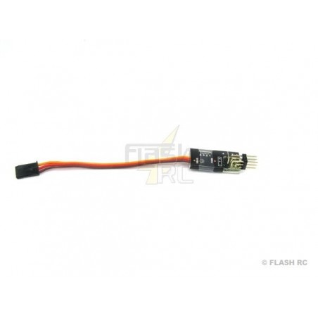 SBUS Futaba accessories and connectors - SBUS->PWM Decoder 4 Servos Frsky - FLASH RC