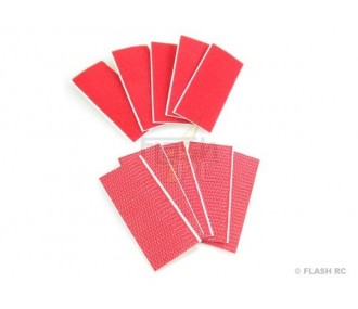 Velcro bande 25x60mm par 5 Multiplex - FLASH RC