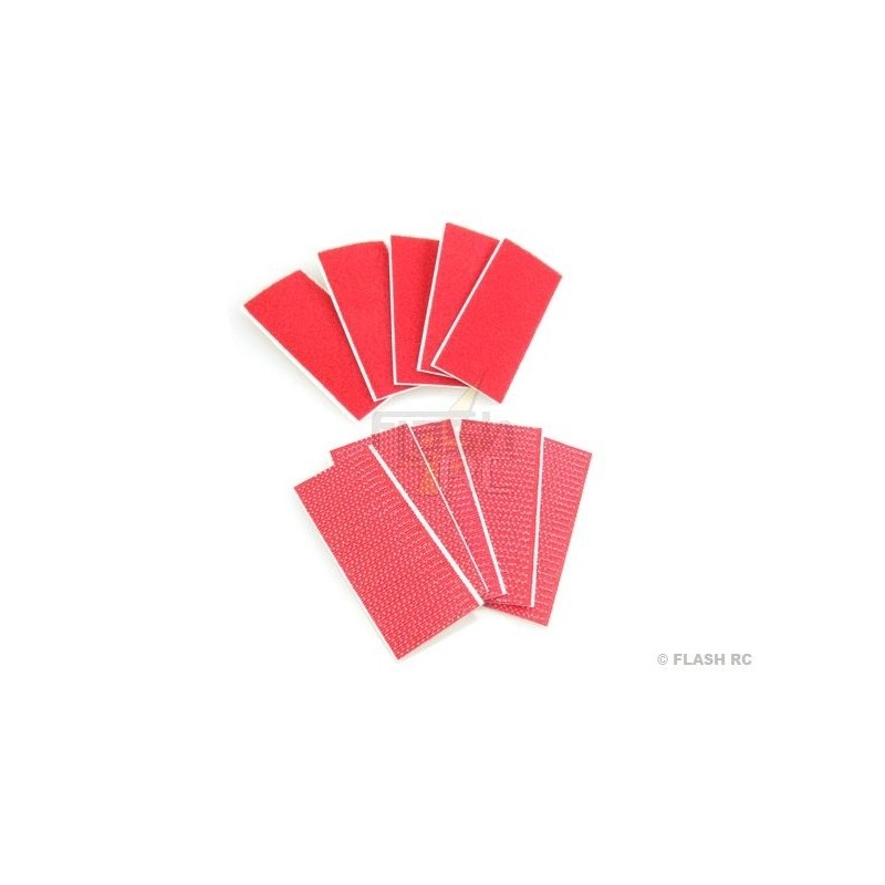 Velcro bande 25x60mm par 5 Multiplex - FLASH RC