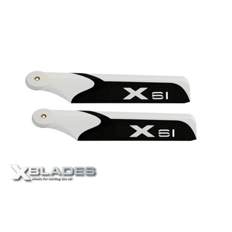 T-REX 450 PRO/DFC - XBlades 61 Anti-Torque-Blätter für T-REX 450 PRO/DFC/Plus/Sport/V2 Align - FLASH RC