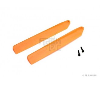 BLADE MCP X BL EFLITE - BLH3908OR - Pair of orange high performance main blades - Blade mCP X BL E-Flite - FLASH RC