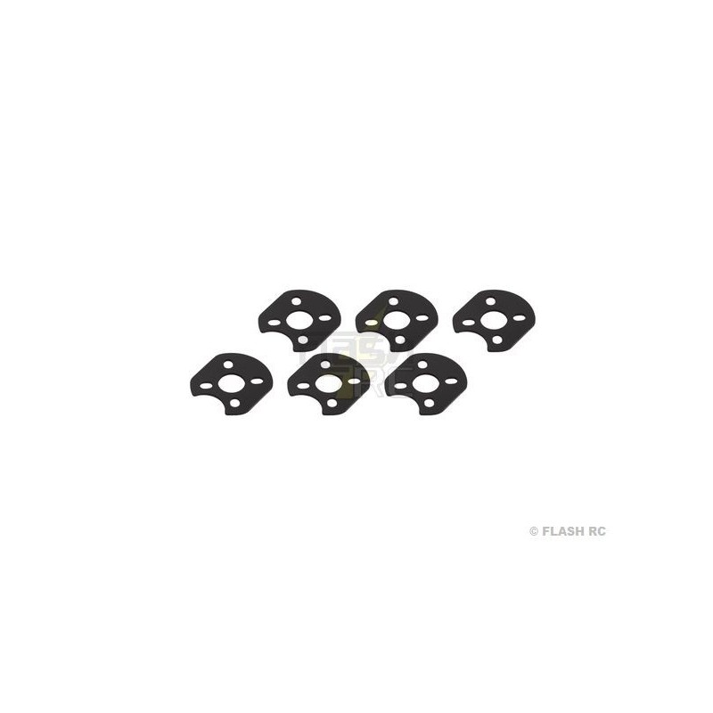 Accessoires & pièces détachées Drones - 540H GAUI - Motor mount cover (6pcs) - FLASH RC