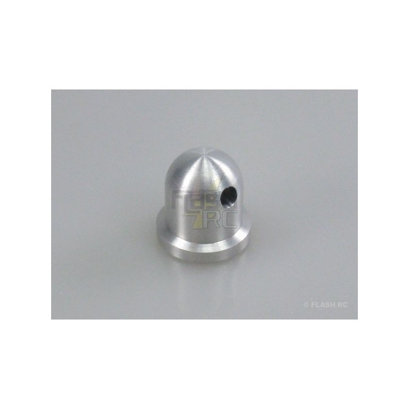 Cone écrou alu M4 - Ø16mm, l=16mm - FLASH RC