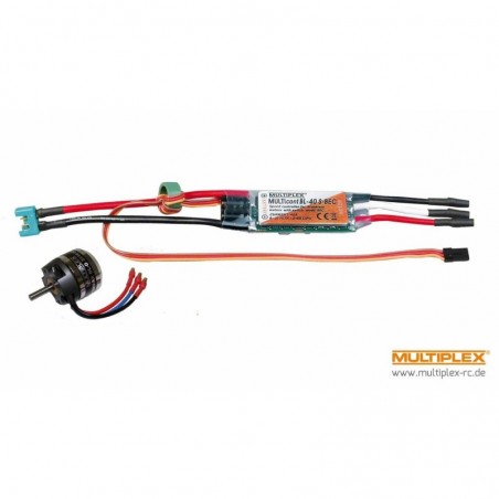 Sets de propulsion - Set de propulsion SOLIUS/HERON  BL-O 3516-850 + BL40 S-BEC - FLASH RC