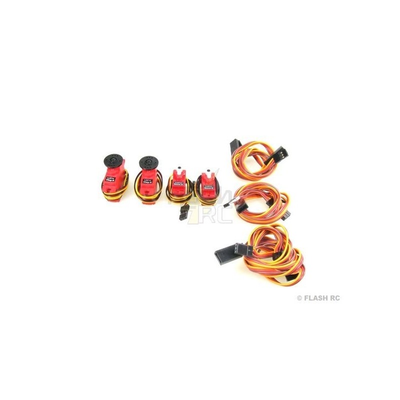 Componentes electrónicos y accesorios - Servo set para SOLIUS Multiplex - FLASH RC