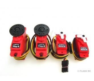 Pièces électroniques et accessoires électroniques - Set de Servos pour SOLIUS Multiplex - FLASH RC 2