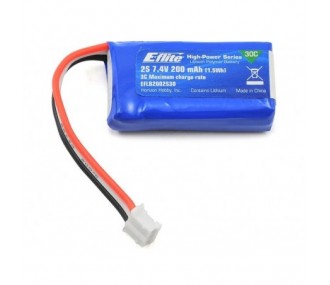 Baterías de propulsión RC Aircraft - E-flite lipo 2S 7.4V 200mAh 30C jst-bec plug - EFLB2002S30 - FLASH RC