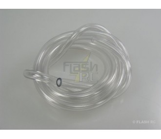 Gasoline/methanol hoses & acc. - Gasoline hose dia. 3x5mm L:1m MP JET - FLASH RC