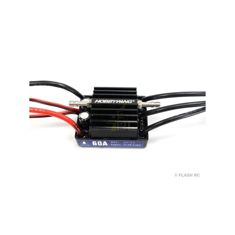 Controller RC Boote - Brushless Controller Boot SeaKing 60A V3.1 HOBBYWING - FLASH RC