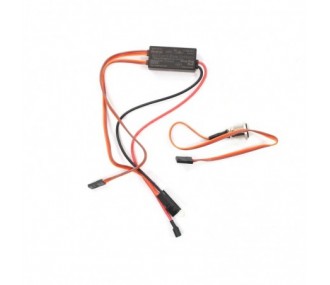 Avviamento del motore - Riscaldatore a candeletta di bordo con indicatore LED RCEXL 2214 - FLASH RC