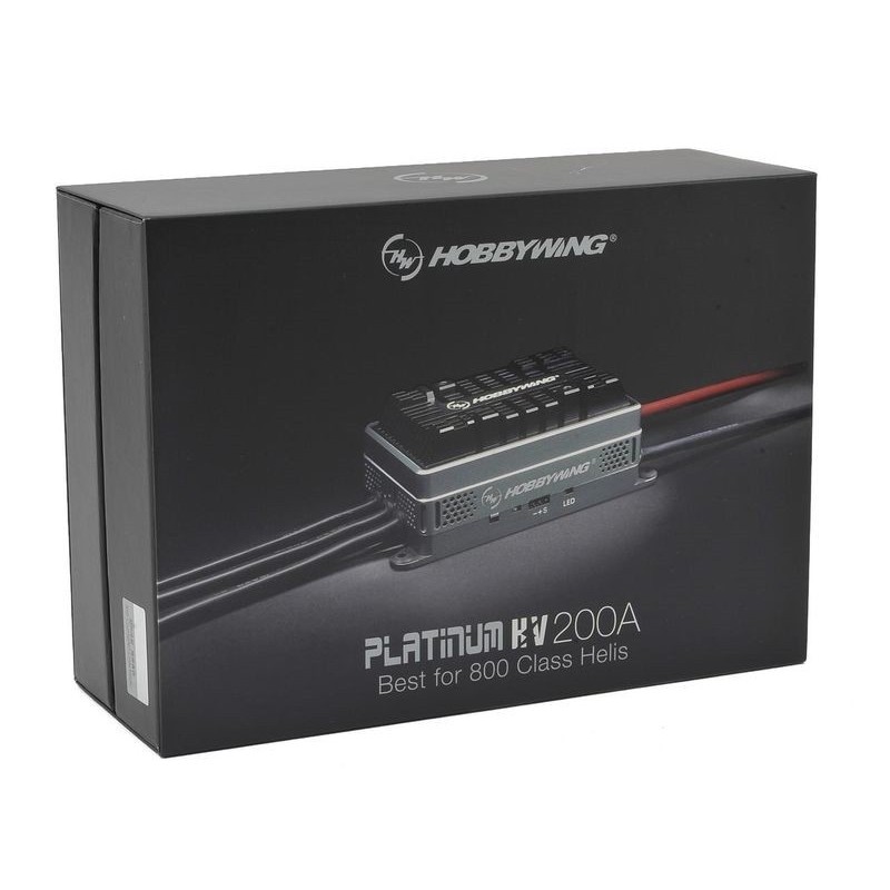 Brushless - Controleur Brushless 6-14S 200A-HV SBEC Platinum Pro V4.1 HOBBYWING - FLASH RC