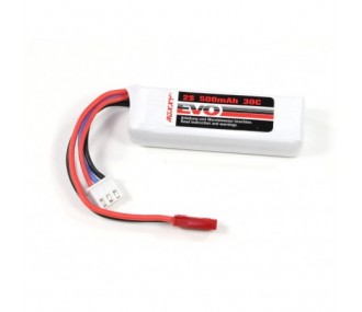 Batterien für den Antrieb von RC-Flugzeugen - Lipo-Akku ROXXY EVO 2S 500mAh 30C - FLASH RC