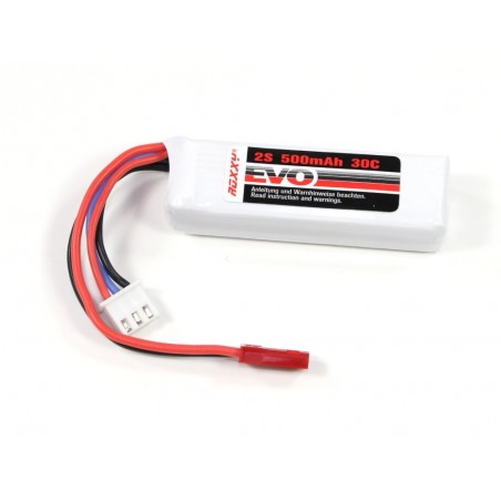 Batterien für den Antrieb von RC-Flugzeugen - Lipo-Akku ROXXY EVO 2S 500mAh 30C - FLASH RC