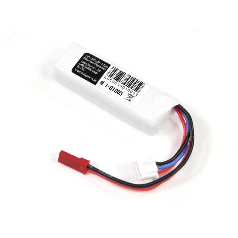 Batterien für den Antrieb von RC-Flugzeugen - Lipo-Akku ROXXY EVO 2S 500mAh 30C - FLASH RC