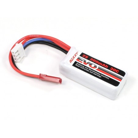 Batterie di propulsione per aerei RC - ROXXY EVO 2S 300mAh 30C Lipo batteria - FLASH RC