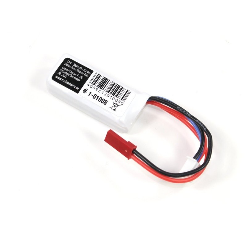 Propulsion batteries RC aircraft - Accu Lipo ROXXY EVO 2S 300mAh 30C - FLASH RC