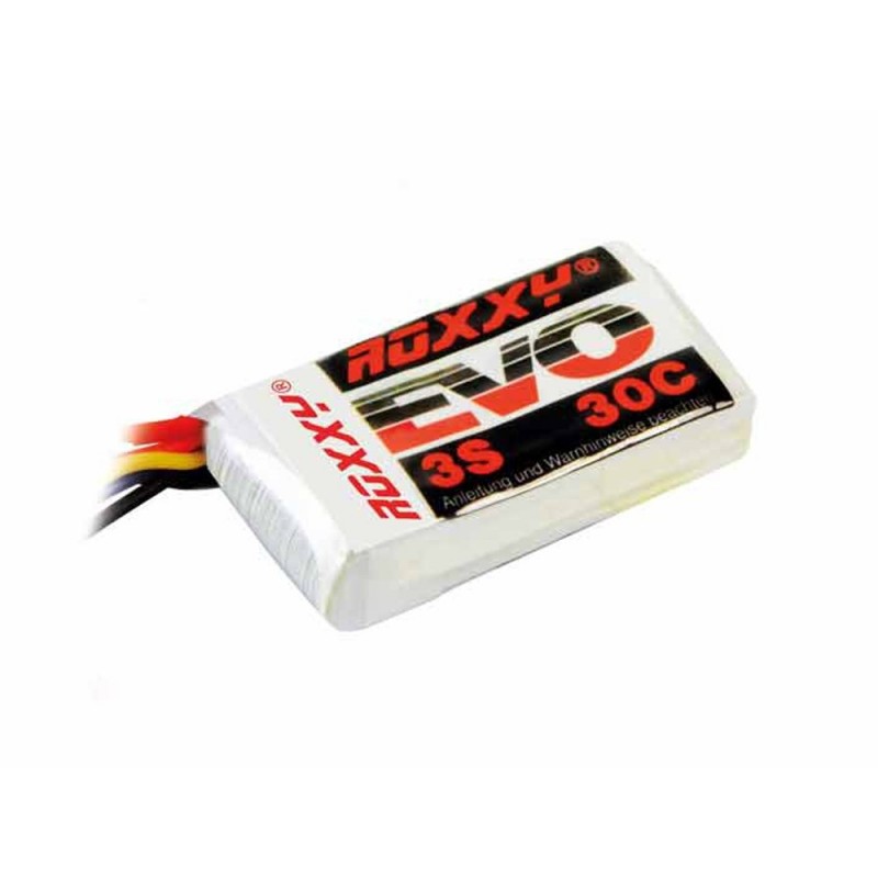 Baterías de propulsión para aviones RC - Batería Lipo ROXXY EVO 3S 450mAh 30C - FLASH RC