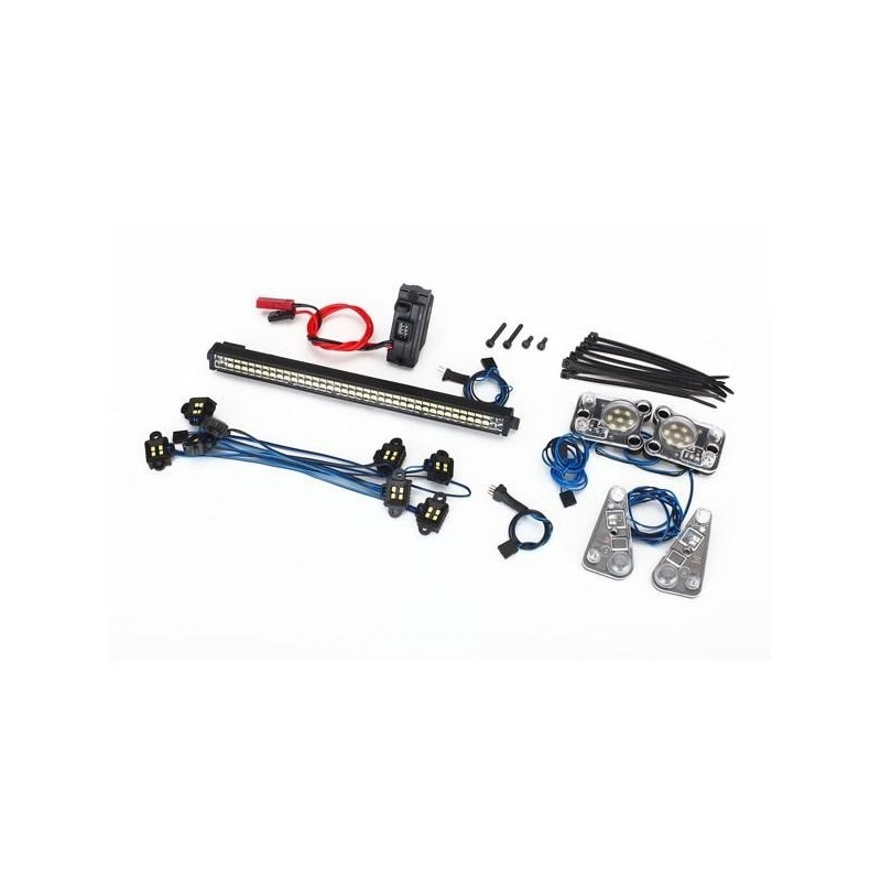 Traxxas kit éclairage LED complet avec alimentation 3V 0.5A - FLASH RC