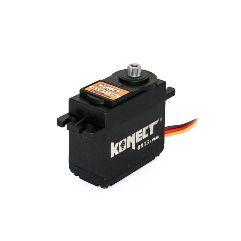 Servo standard Konect 0913LVMG (55g, 9.35kg/cm) - FLASH RC