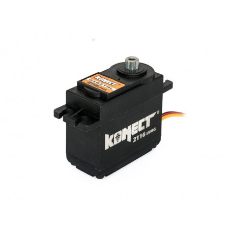 Servo standard Konect 2116LVWP MG (58g, 20kg/cm) - FLASH RC