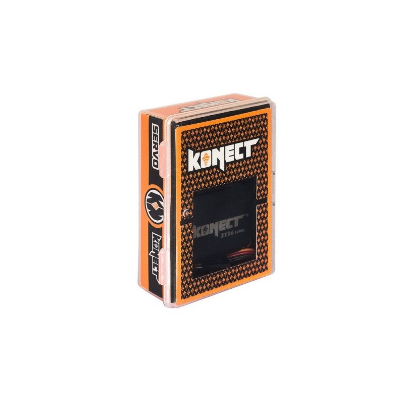 Servo standard Konect 2116LVWP MG (58g, 20kg/cm) - FLASH RC