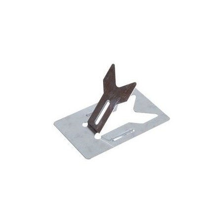 Saldatore, stagno - Supporto per saldatore, pieghevole, alluminio, 50 mm x 75 mm - FLASH RC