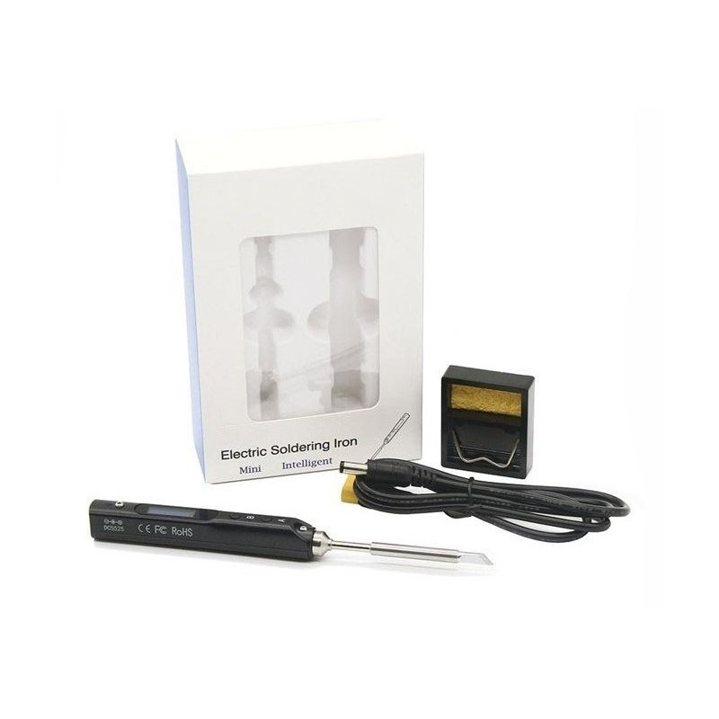 Soldering, iron, tin - Mini soldering iron TS100 intelligent control (12-24V/17-65W) - FLASH RC