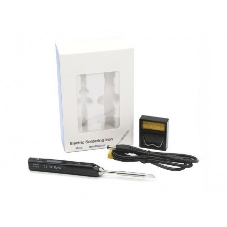 Soldador, hierro, estaño - Mini soldador TS100 control inteligente (12-24V/17-65W) - FLASH RC