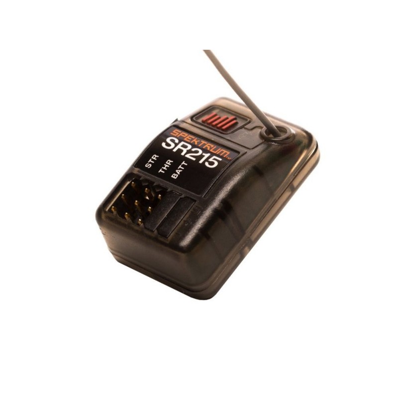 Para coches y barcos - Spektrum SR215 DSMR Receptor de 2 canales - FLASH RC