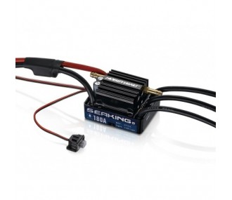 Controllori per barche RC - Controllore per barche senza spazzole SeaKing 180A V3 CTP HOBBYWING - FLASH RC