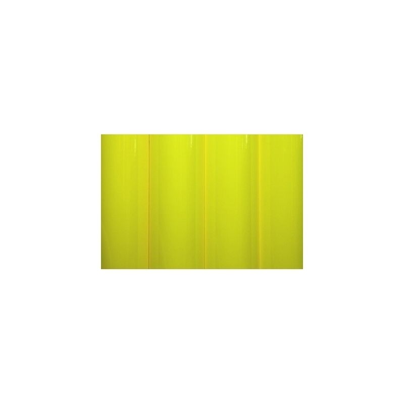 Heat shrinkable wrapping - ORASTICK yellow fluo 2m - FLASH RC