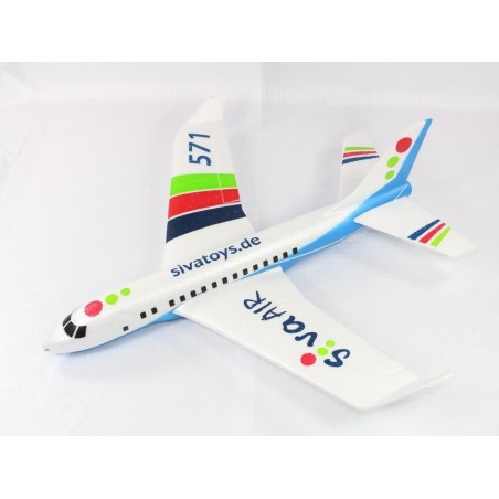 Airplane Air 571 hand launched blue Siva approx.0.49m