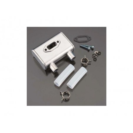 Pots d'échappements - Pot silencieux pour DLE35RA - Dle Engines - FLASH RC