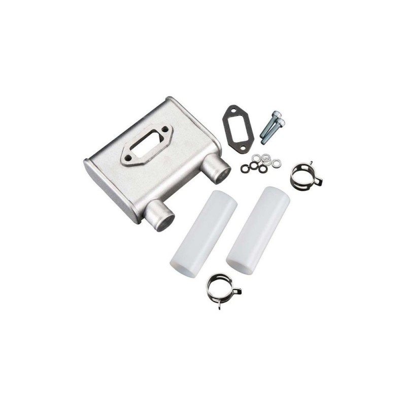 Silenziatori - Silenziatore per DLE55RA - Motori Dle - FLASH RC