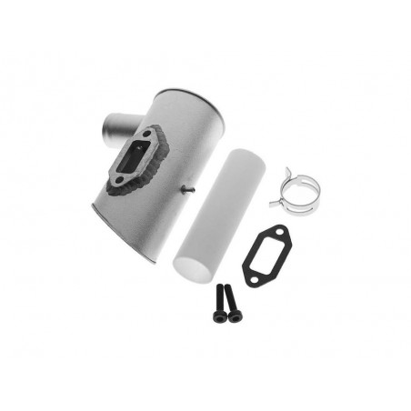 Silenciadores - Silenciador para DLE61 - Motores Dle - FLASH RC