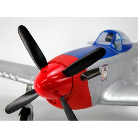 Warbirds RC - Dynam P51D Mustang Fred Glover V2 PNP 1.2m Aircraft - FLASH RC