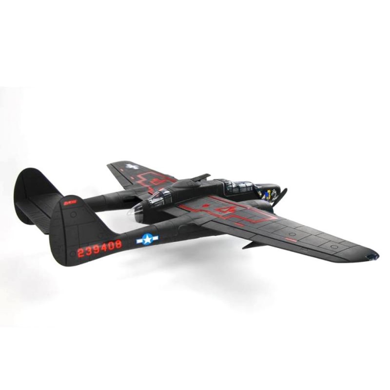 Avión Dynam P-61 Black Widow PNP aprox 1,50m