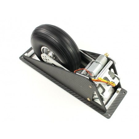 Electric retractable glider gear - EFLG630S - Electric retractable glider gear for ASH-31 6,40m - FLASH RC