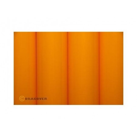 Heat-shrinkable covering - ORACOVER yellow orange 2m - FLASH RC