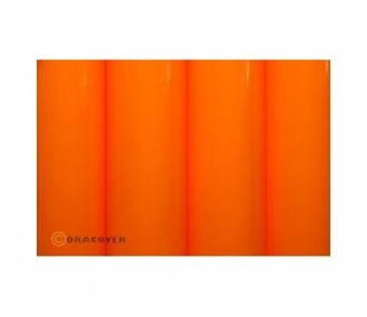 Schrumpfbare Umhüllung - ORACOVER signalorange fluoreszierend 2m - FLASH RC