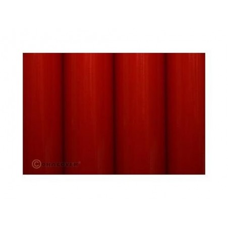 Heat-shrinkable covering - ORACOVER bright red scale 2m - FLASH RC