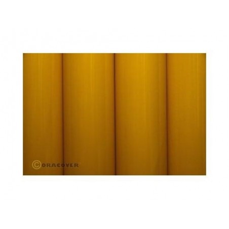 Shrink wrap - ORACOVER yellow cub scale 2m - FLASH RC